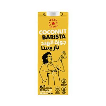 Tres Marias Barista Coconut Plant based Drink (6 X 1 Liters)